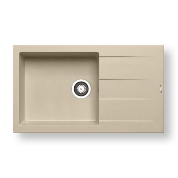 Pyramis 70107311 - Köksdiskho ATHLOS 86x50 cm granit/beige