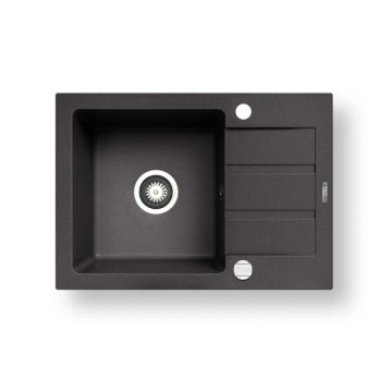 Pyramis 70166501 - Köksvask NEXT 62x44 cm granit/matt svart