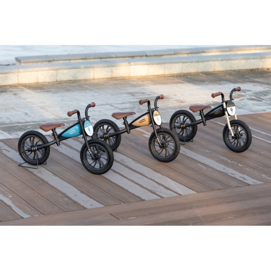 QPlay - Balanscykel FEDURO svart/beige