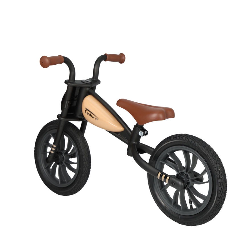 QPlay - Balanscykel FEDURO svart/beige