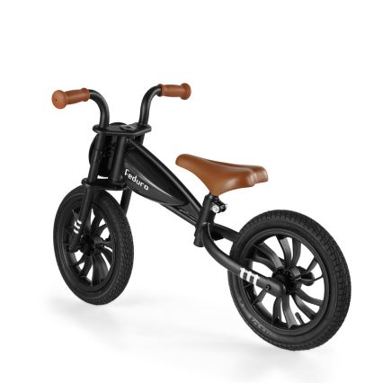QPlay - Balanscykel FEDURO svart/brun