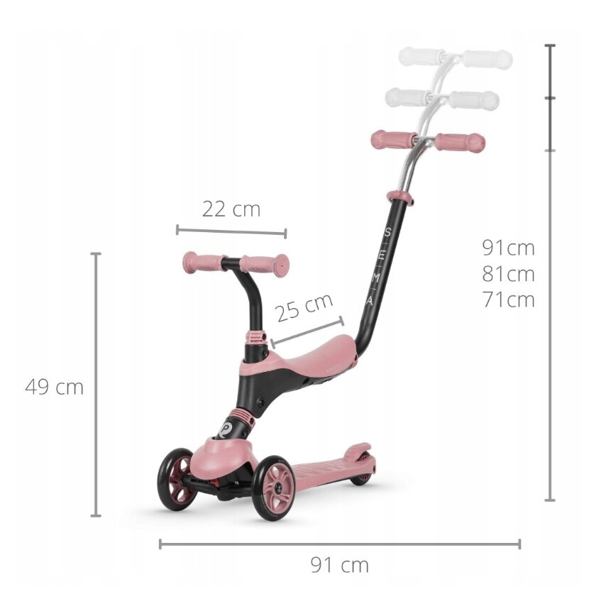 QPlay - Barn sparkcykel 04.01.2001 SEMA rosa