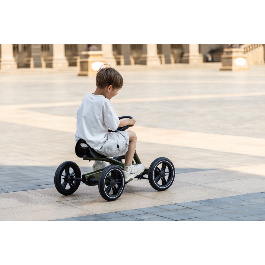 QPlay - Barnfyrhjuling GO KART grön