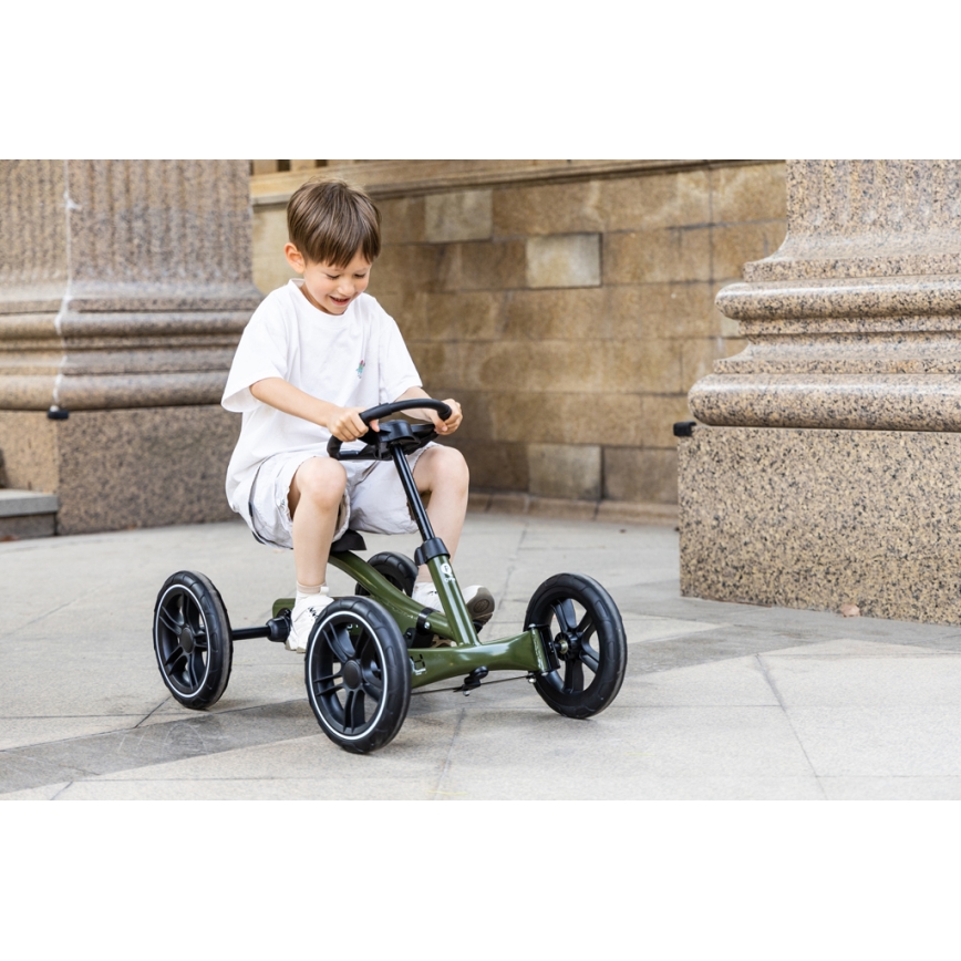 QPlay - Barnfyrhjuling GO KART grön