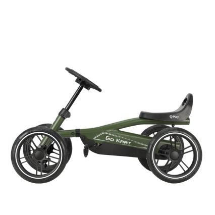 QPlay - Barnfyrhjuling GO KART grön