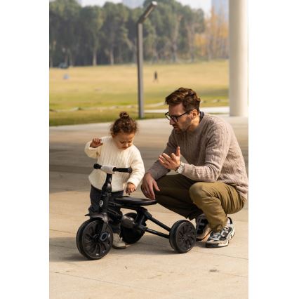 QPlay - Barntrehjuling 5-i-1 NOVA MAX beige