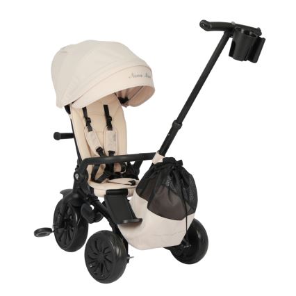 QPlay - Barntrehjuling 5-i-1 NOVA MAX beige