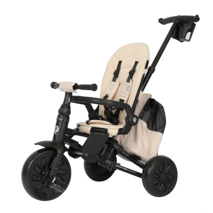 QPlay - Barntrehjuling 5-i-1 NOVA MAX beige