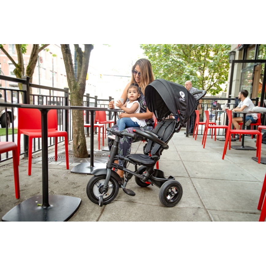 QPlay - Trehjuling för barn 03.01.2001 RITO AIR svart