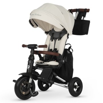 QPlay - Trehjuling för barn 5 i 1 NOVA DELUXE beige