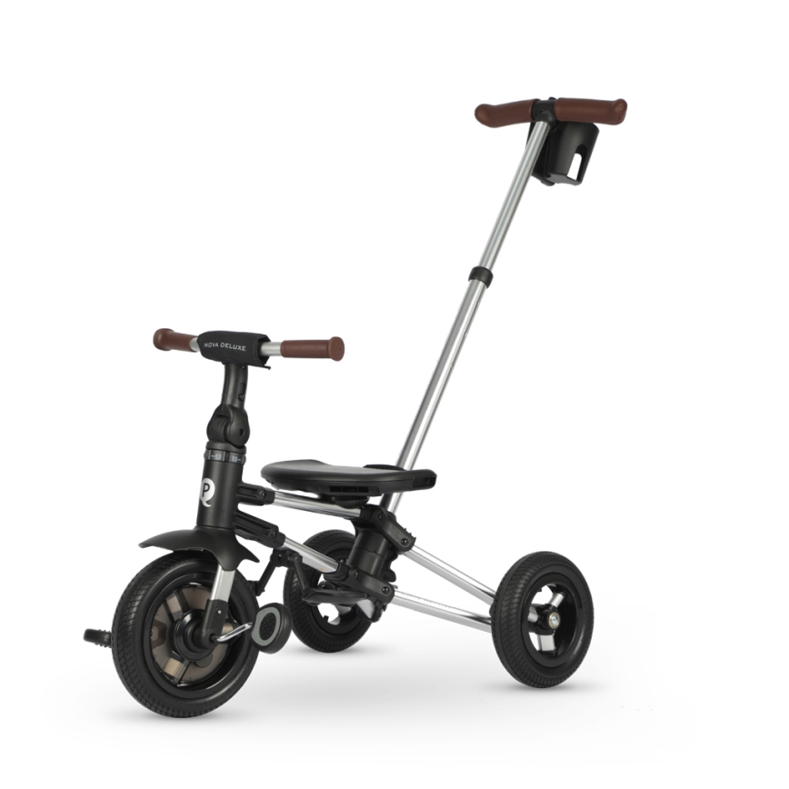 QPlay - Trehjuling för barn 5 i 1 NOVA DELUXE beige