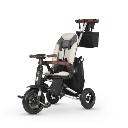 QPlay - Trehjuling för barn 5 i 1 NOVA DELUXE beige