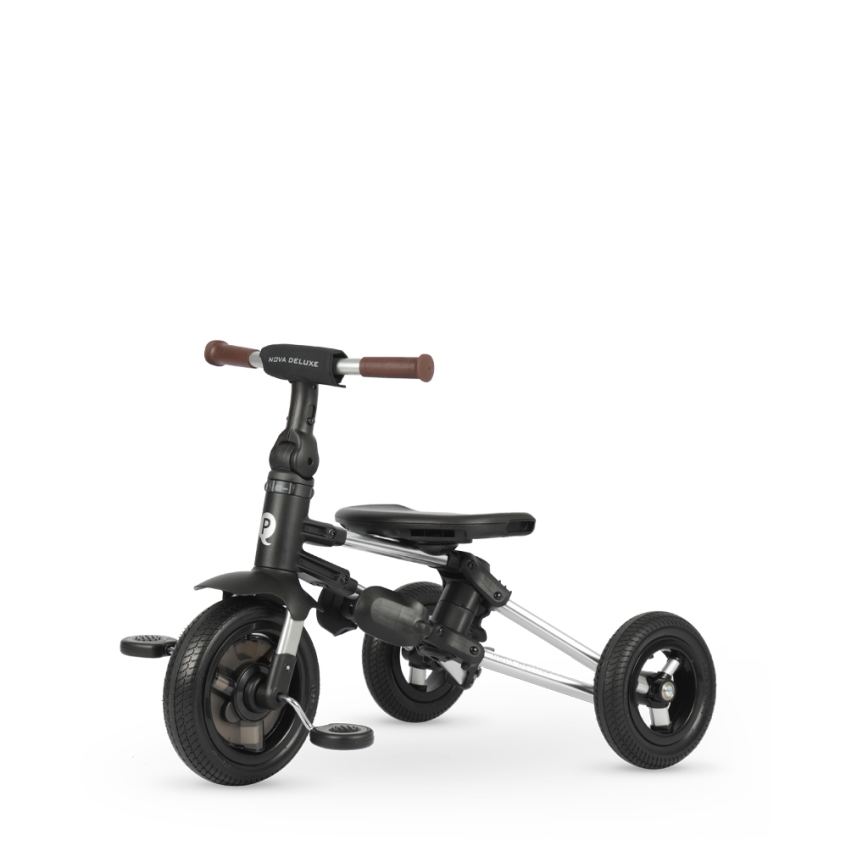 QPlay - Trehjuling för barn 5 i 1 NOVA DELUXE beige