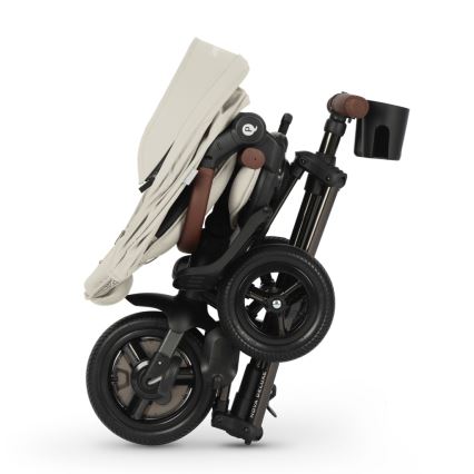 QPlay - Trehjuling för barn 5 i 1 NOVA DELUXE beige