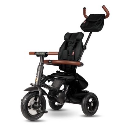 QPlay - Trehjuling för barn RITO DELUXE (Limited special edition) svart