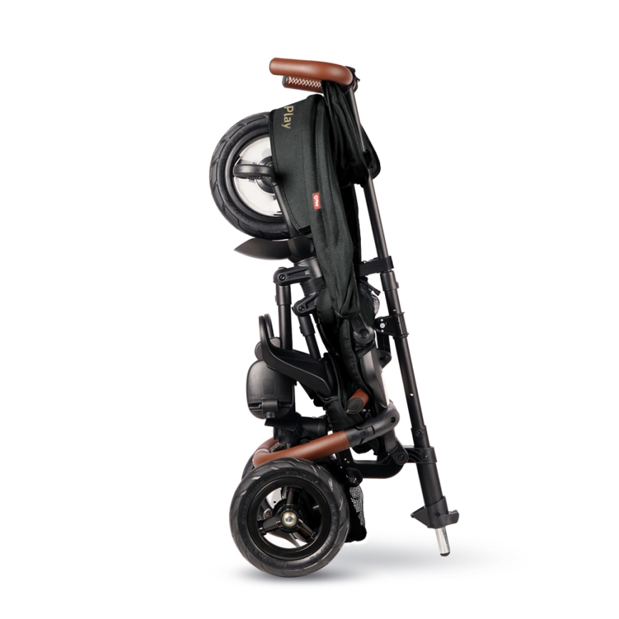 QPlay - Trehjuling för barn RITO DELUXE (Limited special edition) svart