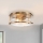 Quintiesse - Badrumstaklampa ASHLAND 2xE27/60W/230V Ø 30,5 cm IP44 guld