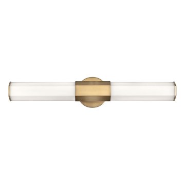 Quintiesse - LED-badrumsvägglampa FACET 2xLED/12W/230V IP44 guld