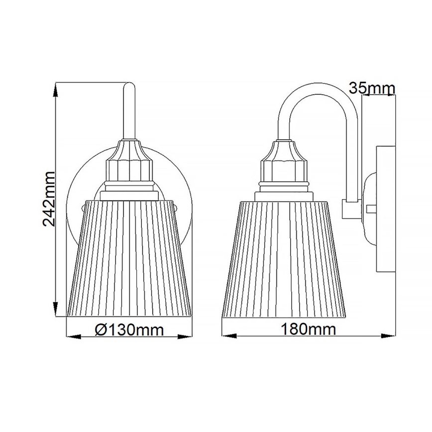 Quintiesse - LED-badrumsvägglampa ADDISON 1xG9/3W/230V IP44 blank krom