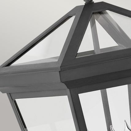 Quintiesse - Utomhusvägglampa ALFORD L 3xE14/40W/230V IP44 svart