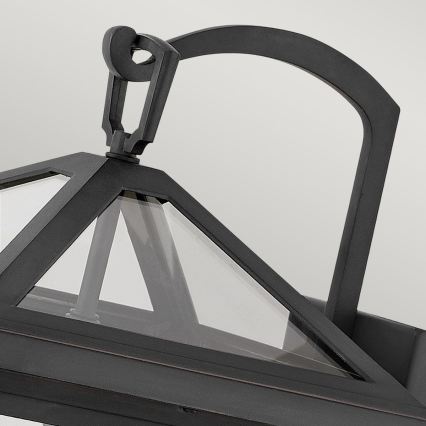 Quintiesse - Utomhusvägglampa ALFORD M 2xE14/40W/230V IP44 svart
