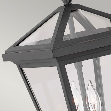 Quintiesse - Utomhusvägglampa ALFORD S 2xE14/40W/230V IP44 svart