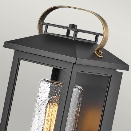 Quintiesse - Utomhusvägglampa ATWATER S 1xE27/60W/230V IP44 svart