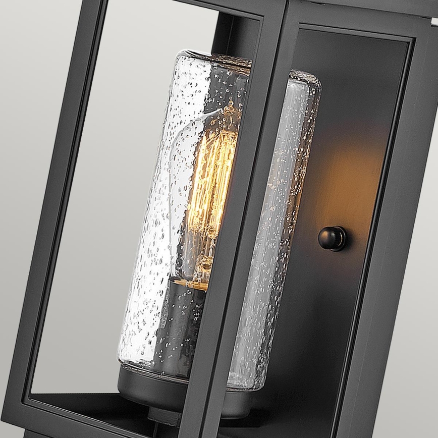 Quintiesse - Utomhusvägglampa ATWATER S 1xE27/60W/230V IP44 svart