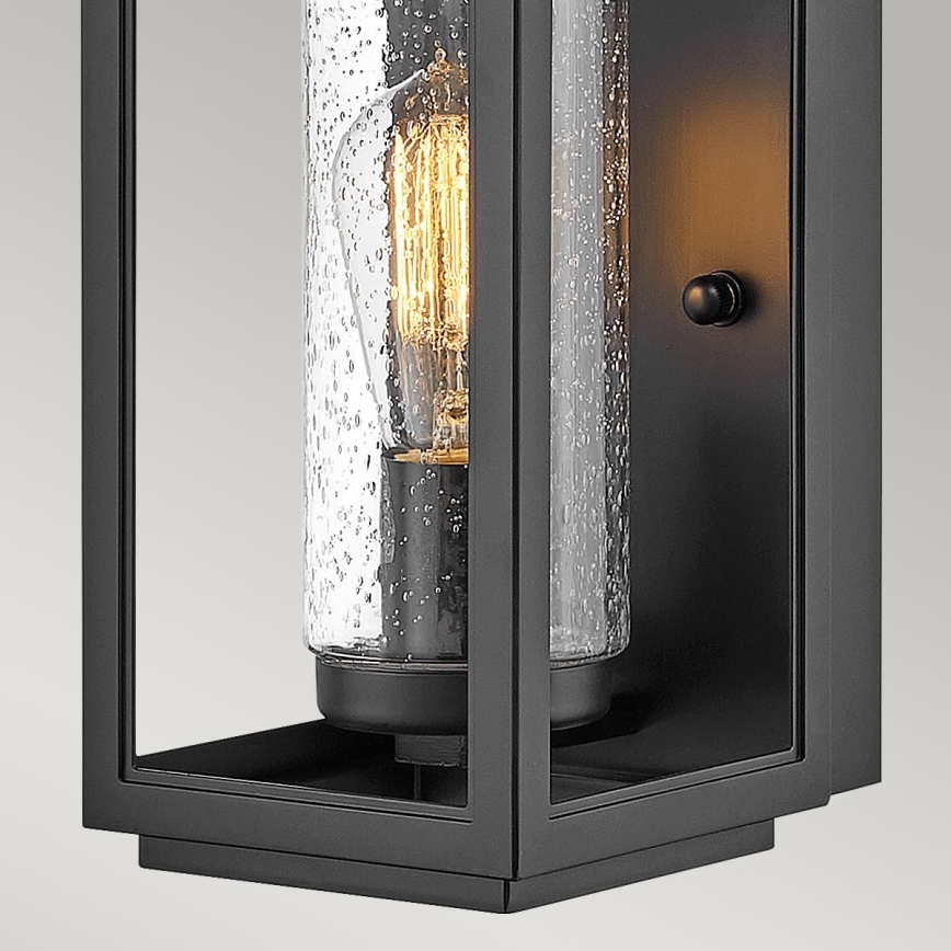 Quintiesse - Utomhusvägglampa ATWATER S 1xE27/60W/230V IP44 svart