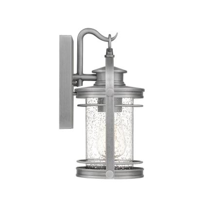 Quintiesse - Utomhusvägglampa BOOKER S 1xE27/60W/230V IP44 matt krom