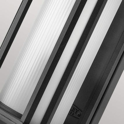 Quintiesse - Utomhusvägglampa CASTELLE M 1xE27/60W/230V IP44 svart