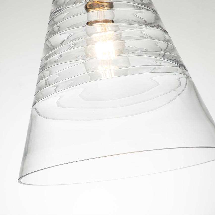 Quintiesse - Taklampa med kedja ELMORE 1xE27/60W/230V, guld