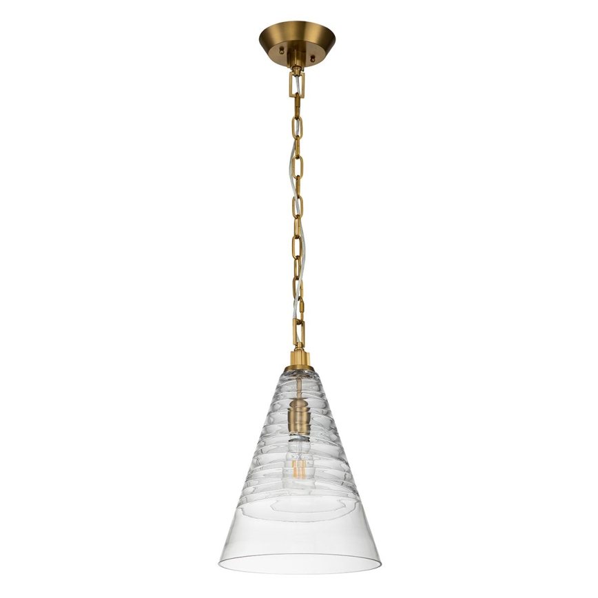 Quintiesse - Taklampa med kedja ELMORE 1xE27/60W/230V, guld