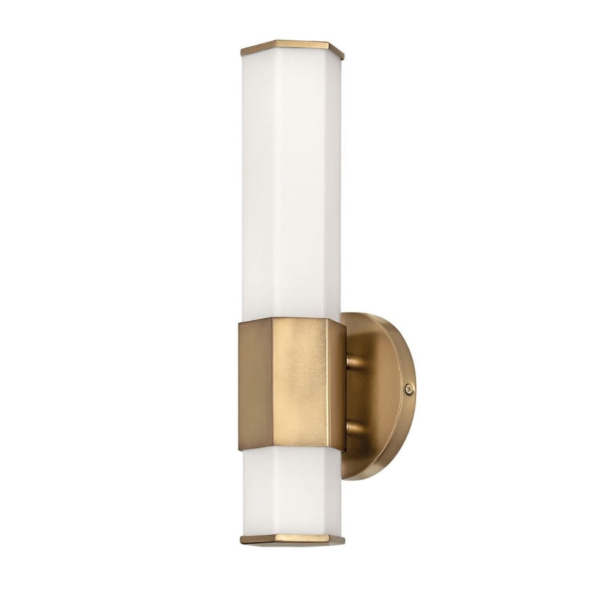 Quintiesse - LED badrumsvägglampa FACET LED/12W/230V IP44 guld