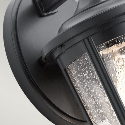 Quintiesse - Utomhusvägglampa FAIRFIELD M 1xE27/60W/230V IP44 svart
