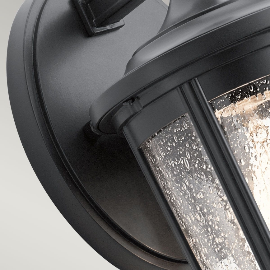 Quintiesse - Utomhusvägglampa FAIRFIELD M 1xE27/60W/230V IP44 svart