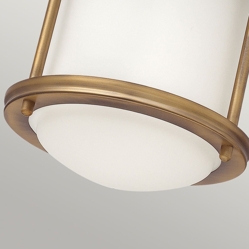 Quintiesse - Utomhustaklampa HADRIAN 1xE27/60W/230V Ø 16,8 cm IP44 guldfärgad