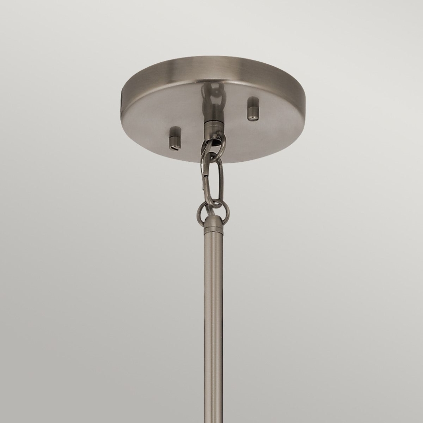 Quintiesse - Taklampa på stång KARLEE 3xE14/60W/230V Ø 45,7 cm mattkrom