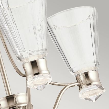 Quintiesse - LED-badrumspendel på stång KAYVA LED/24W/230V IP44 blank krom