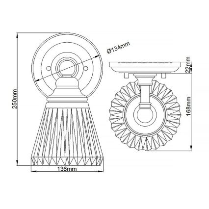 Quintiesse - LED badrumsvägglampa KEYNES 1xG9/3W/230V IP44 polerad krom