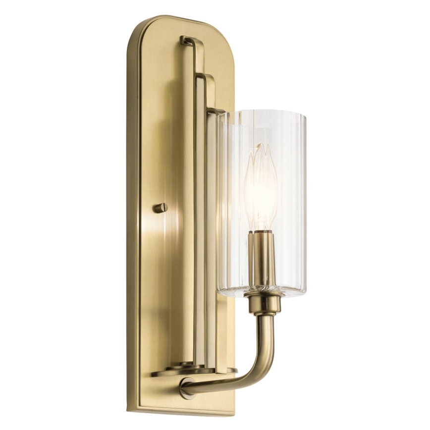 Quintiesse - Vägglampa KIMROSE 1xE14/40W/230V guld