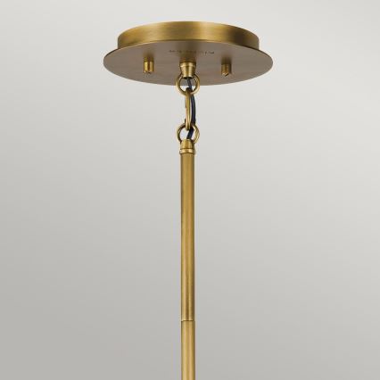 Quintiesse - Stångmonterad ljuskrona LINARA 6xE14/60W/230V Ø 66 cm svart/guld