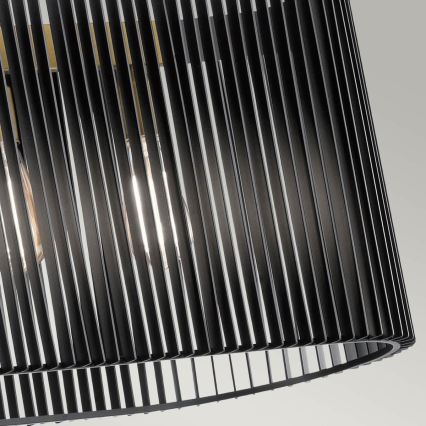 Quintiesse - Taklampa med stång LINARA 5xE27/60W/230V svart/guld