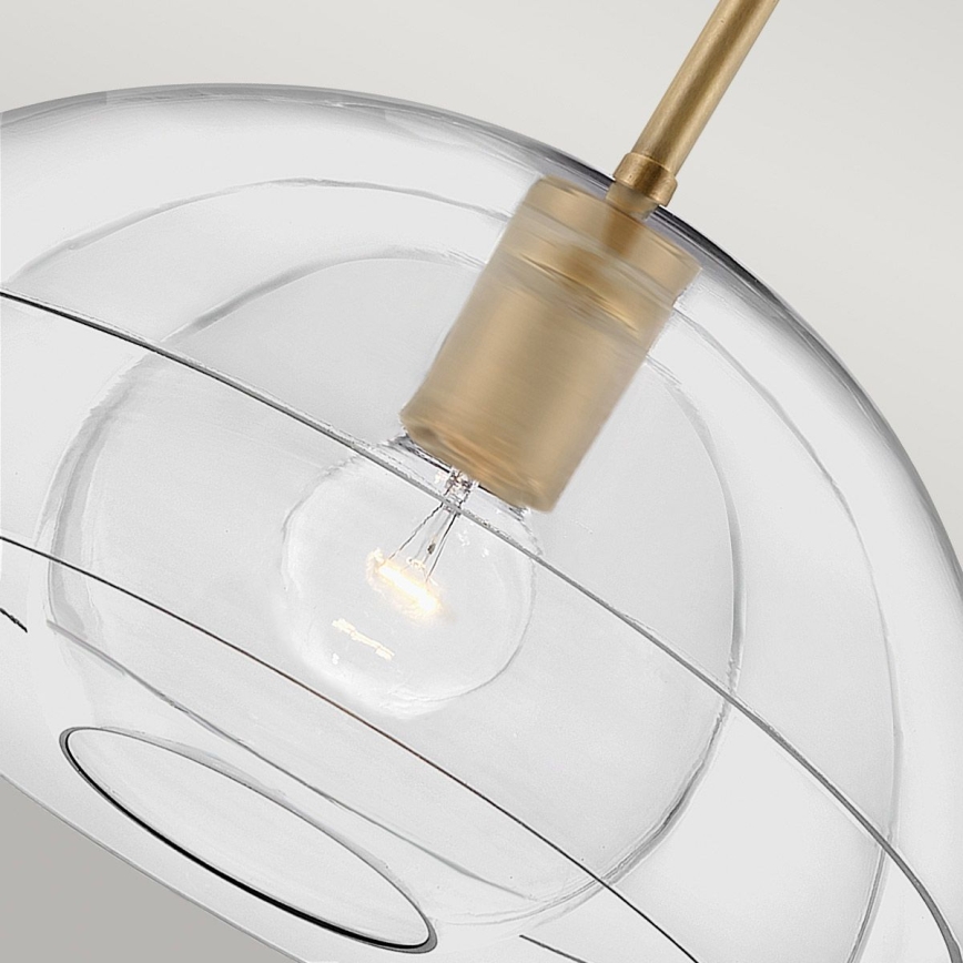 Quintiesse - Takpendel med stång LOTUS 1xE27/60W/230V Ø 40,7 cm guld