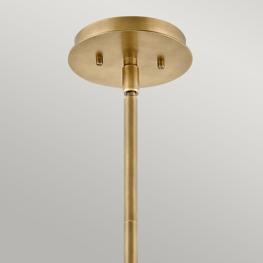 Quintiesse - Takpendel med stång LOTUS 1xE27/60W/230V Ø 40,7 cm guld