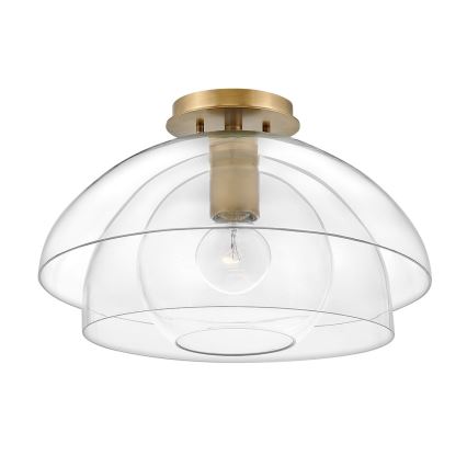 Quintiesse - Takpendel med stång LOTUS 1xE27/60W/230V Ø 40,7 cm guld