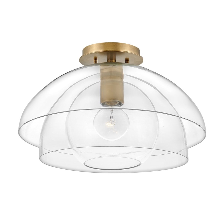 Quintiesse - Takpendel med stång LOTUS 1xE27/60W/230V Ø 40,7 cm guld