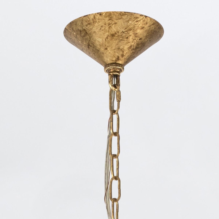 Quintiesse - Ljuskrona med kedja MERIDIAN 9xE14/40W/230V Ø 57,2 cm guld