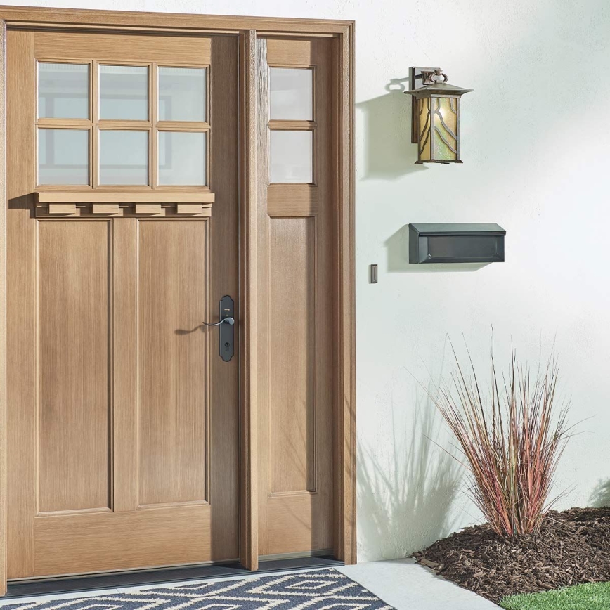 Quintiesse - Utomhusvägglampa MORRIS L 1xE27/60W/230V IP44 i brons