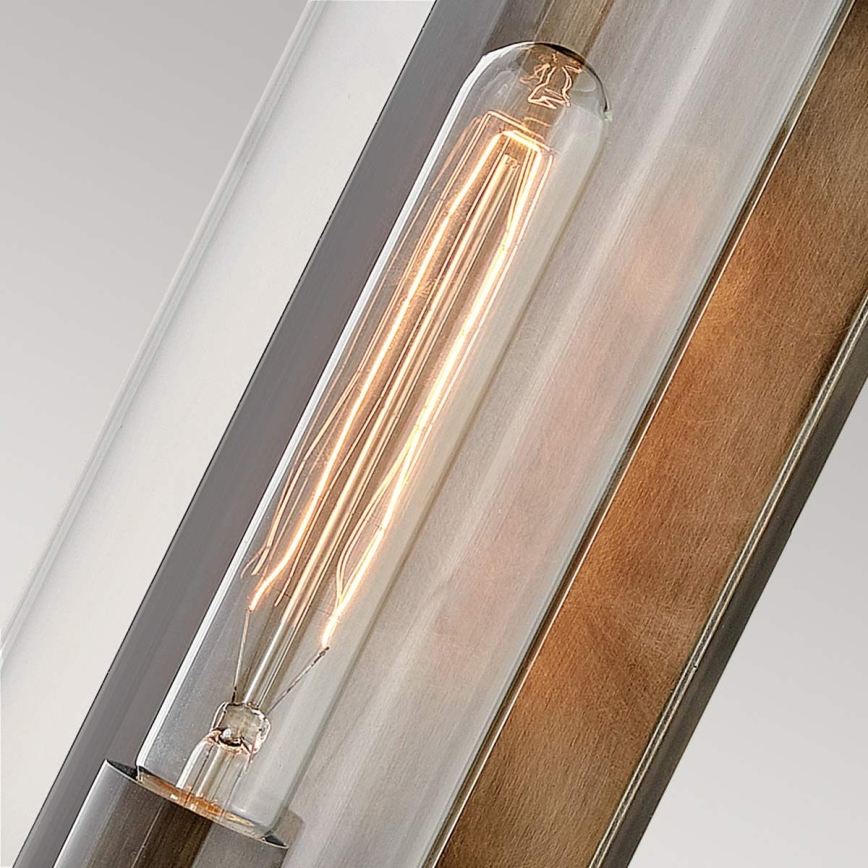 Quintiesse - Utomhusväggarmatur PEARSON M 1xE27/60W/230V IP44 brons